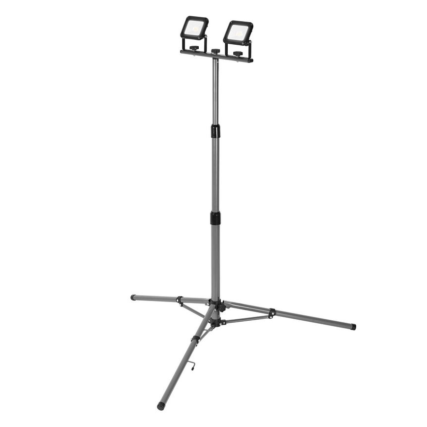 Ledvance - Proyector LED de exterior con soporte WORKLIGHT TRIPOD 2xLED/10W/230V 6500K IP65