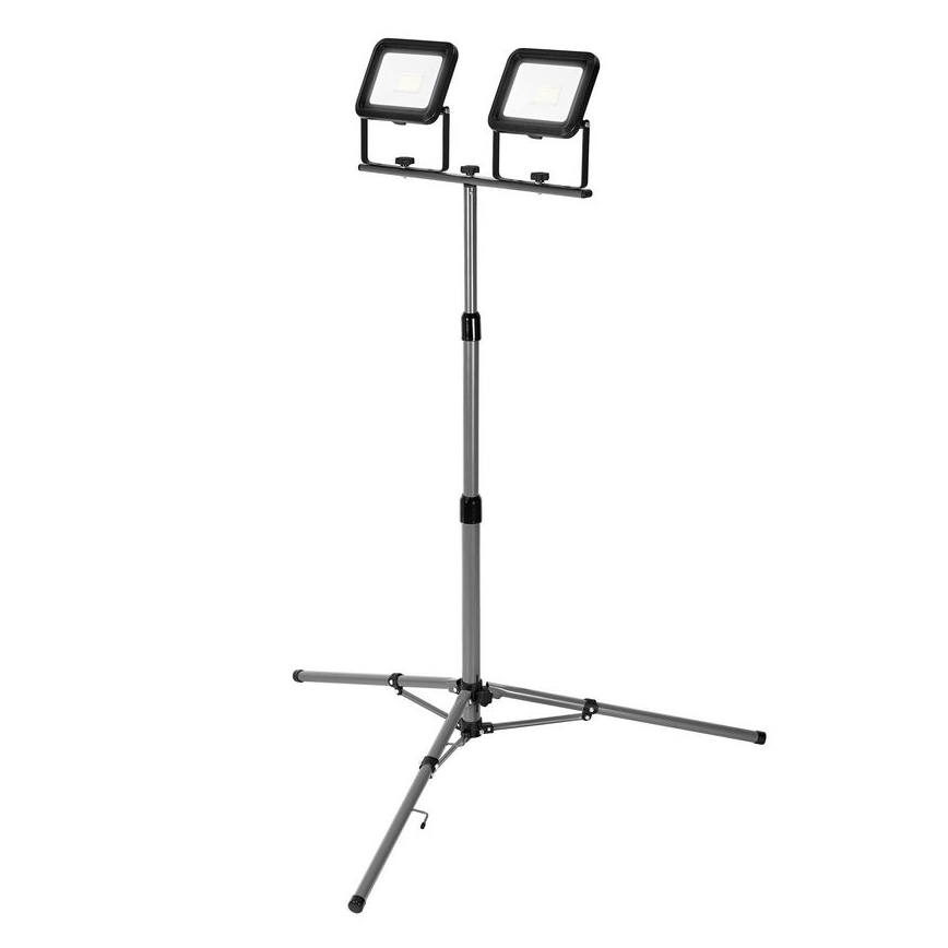 Ledvance - Proyector LED de exterior con soporte WORKLIGHT TRIPOD 2xLED/30W/230V 6500K IP65