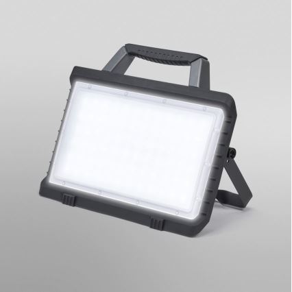 Ledvance - Proyector LED recargable para exterior regulable WORKLIGHT BATTERY LED/26W/5V 2200 mAh IP54