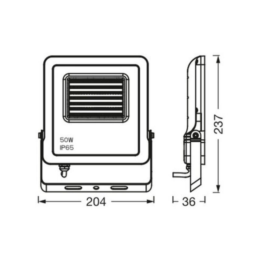 Ledvance - Proyector LED RGBW regulable para exteriores SMART+ FLOODLIGHT LED/50W/230V IP65 Wi-Fi