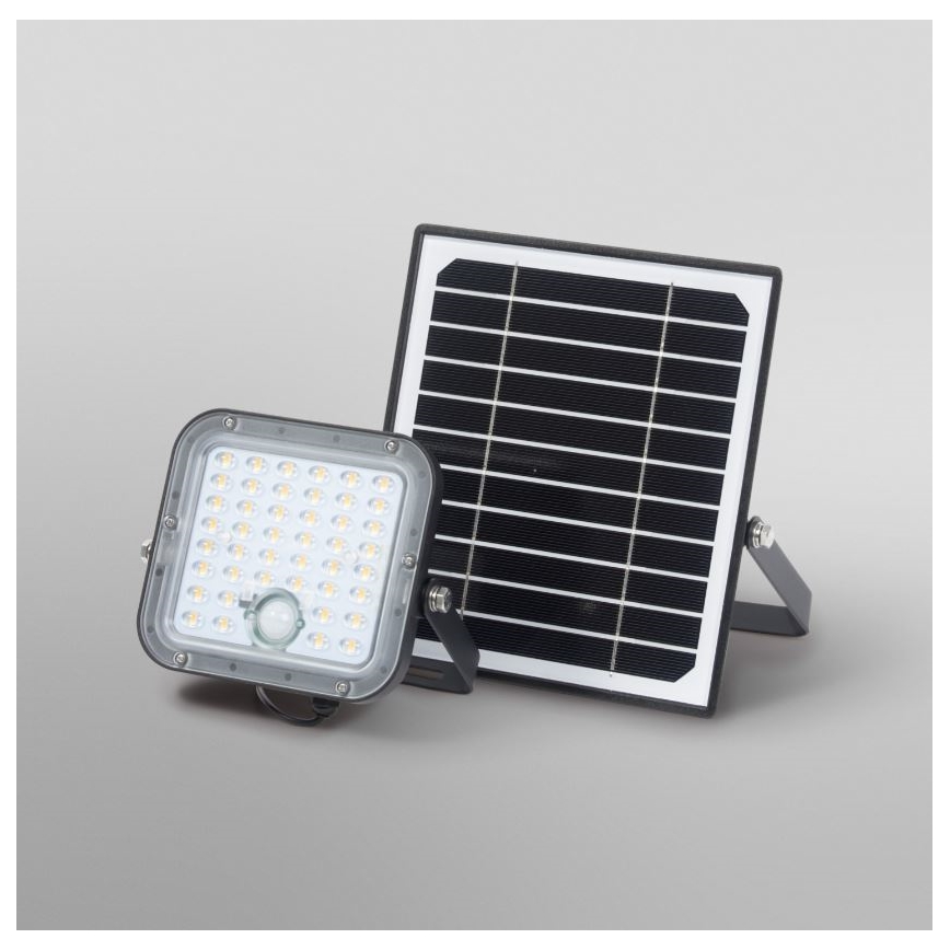 Ledvance - Proyector solar LED regulable con sensor FLOOD SPLIT LED/10W/7,4V IP65 + mando a distancia
