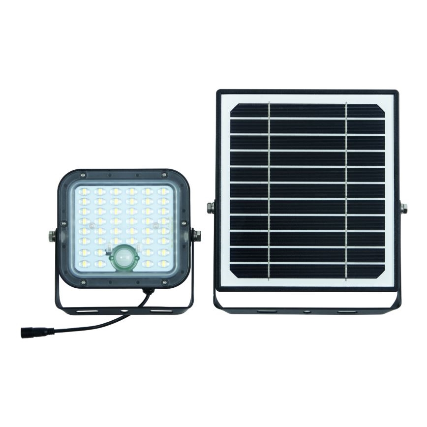 Ledvance - Proyector solar LED regulable con sensor FLOOD SPLIT LED/10W/7,4V IP65 + mando a distancia
