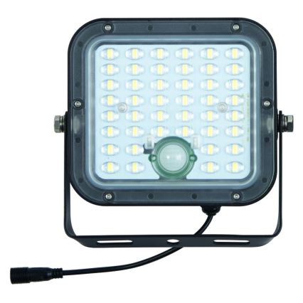 Ledvance - Proyector solar LED regulable con sensor FLOOD SPLIT LED/10W/7,4V IP65 + mando a distancia