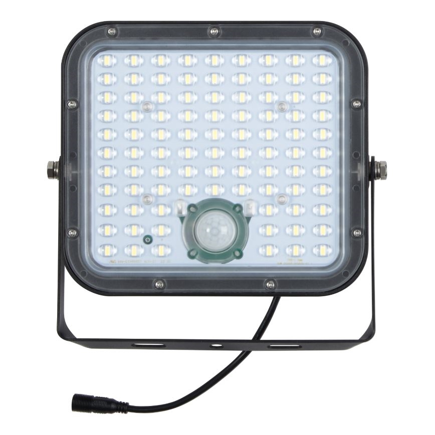 Ledvance - Proyector solar LED regulable con sensor FLOOD SPLIT LED/30W/6,4V IP65 + mando a distancia