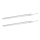 Ledvance - SET 2x Luz LED regulable bajo el mueble de cocina con sensor CABINET LED/11W/230V 3000K