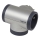 Legrand 049439 - Adaptador Giratorio 2PT + USB-A + USB-C plata/negro