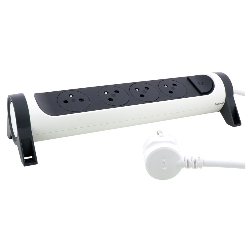 Legrand 049459 - Cable de extensión con interruptor 4Z Tipo E 3m