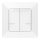 Legrand 752187- Interruptor inalámbrico inteligente de 2 botones VALENA 1xCR2032 Wi-Fi IP40