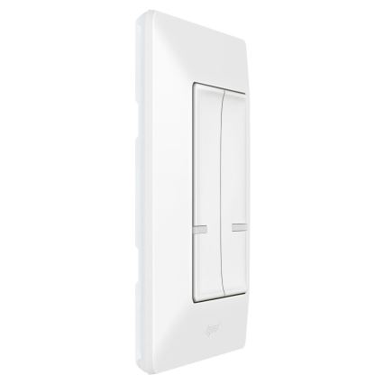 Legrand 752187- Interruptor inalámbrico inteligente de 2 botones VALENA 1xCR2032 Wi-Fi IP40