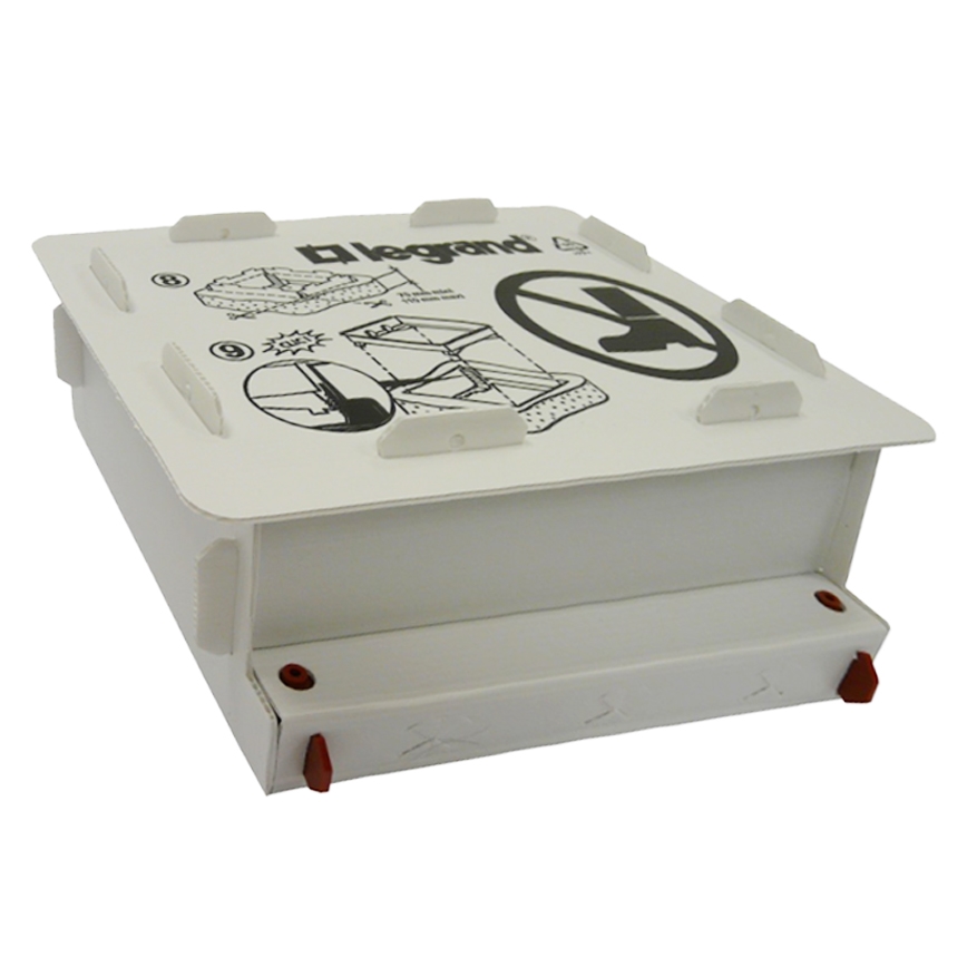 LEGRAND - Caja de suelo para concreto 24 módulos (12 dispositivos 45x45)