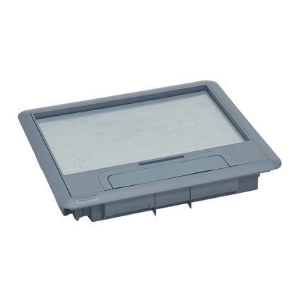 LEGRAND - Caja de suelo para pisos elevados 18 módulos (9 dispositivos 45x45)