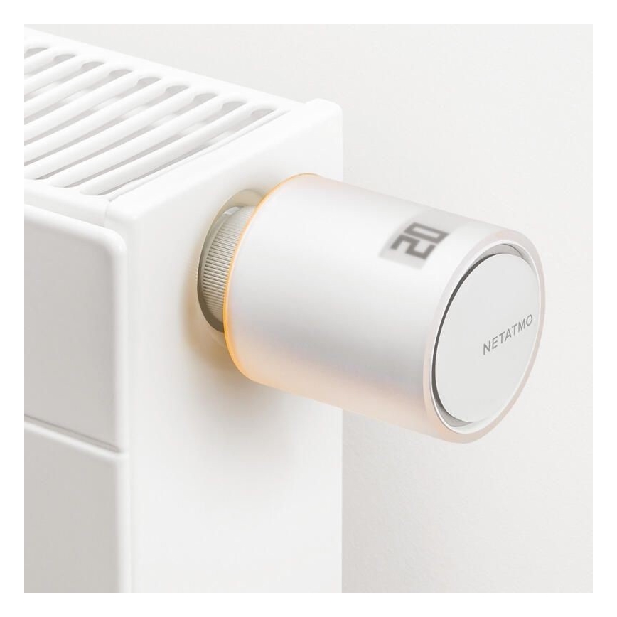 Legrand NA-NAV-PRO - Cabezal termostático inteligente de recambio 3V Wi-Fi