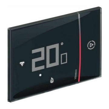 Legrand XG8002 - Termostato inteligente SMARTHER 230V Wi-Fi negro