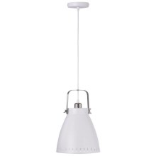 Leuchten Direkt 11059-16 - Lámpara colgante EVA 1xE27/60W/230V blanco