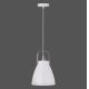 Leuchten Direkt 11059-16 - Lámpara colgante EVA 1xE27/60W/230V blanco