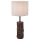 Leuchten Direkt 11233-79 - Lámpara de mesa BARK 1xE27/40W/230V madera