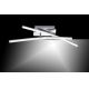 Leuchten Direkt 11270-55 - Lámpara de suspensión LED SIMON 2xLED/5W/230V cromo mate