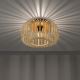 Leuchten Direkt 11412-79 - Lámpara de techo RACOON 1xE27/40W/230V diá. 40 cm bambú