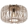 Leuchten Direkt 11413-79 - Lámpara de techo RACOON 1xE27/40W/230V diá. 50 cm bamboo