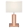 Leuchten Direkt 11421-78 - Lámpara de mesa LED regulable AMANDA 1xE27/40W/230V + 1xLED/5W
