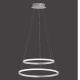 Leuchten Direkt 11525-21 - Lámpara LED colgante CIRCLE 1xLED/15W/230V + LED/25W