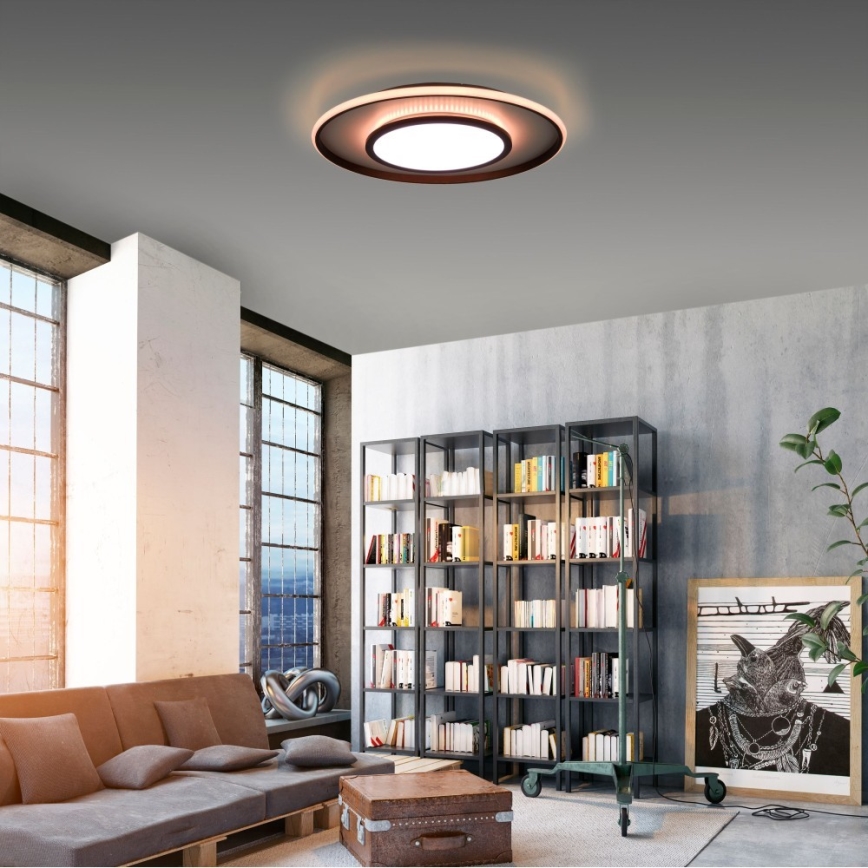 Leuchten Direkt 11627-18 - Lámpara LED RGB regulable ARENDA LED/31W/230V 2700-5000K + mando a distancia