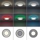 Leuchten Direkt 11627-18 - Lámpara LED RGB regulable ARENDA LED/31W/230V 2700-5000K + mando a distancia