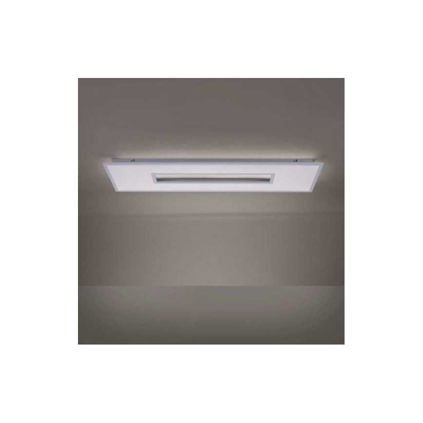 Leuchten Direkt 11646-16 - Plafón LED RGB regulable RECESS 1xLED/41W/230V + 1xLED/7,5W + mando a distancia