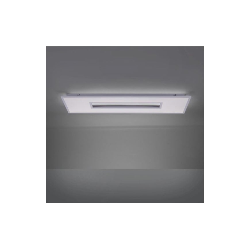Leuchten Direkt 11646-16 - Plafón LED RGB regulable RECESS 1xLED/41W/230V + 1xLED/7,5W + mando a distancia