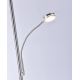 Leuchten Direkt 11709-55 - Lámpara de pie LED Regulable HANS LED/22W/230V + LED/4W