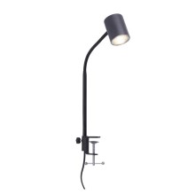 Leuchten Direkt 11940-13 - Lámpara de mesa LED con clip TARIK 1xGU10/5W/230V