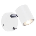 Leuchten Direkt 11941-16 - Foco LED de pared TARIK 1xGU10/5W/230V blanco