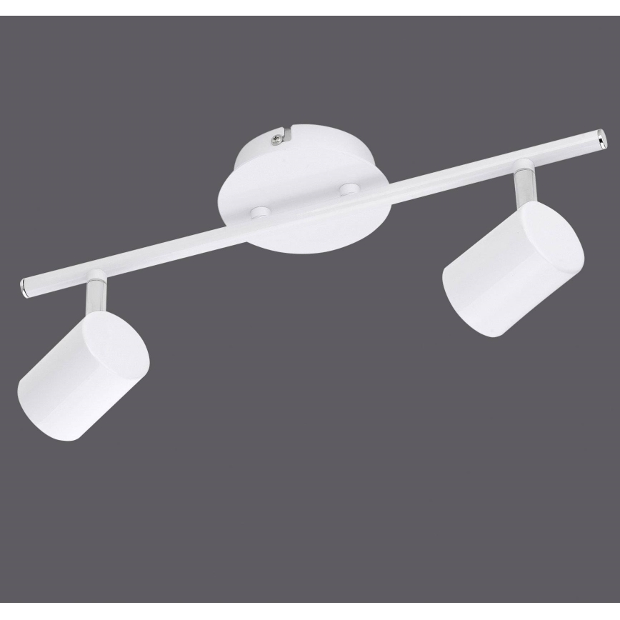 Leuchten Direkt 11942-16 - Foco LED TARIK 2xGU10/5W/230V blanco