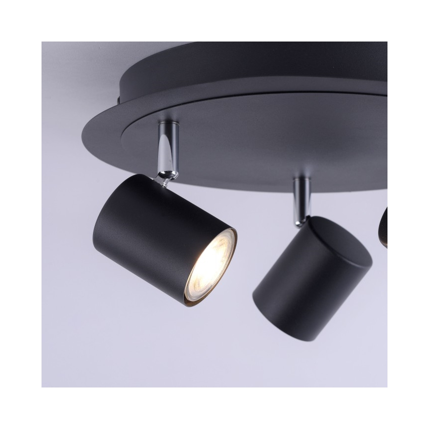 Leuchten Direkt 11943-13 - Foco LED TARIK 3xGU10/5W/230V antracita