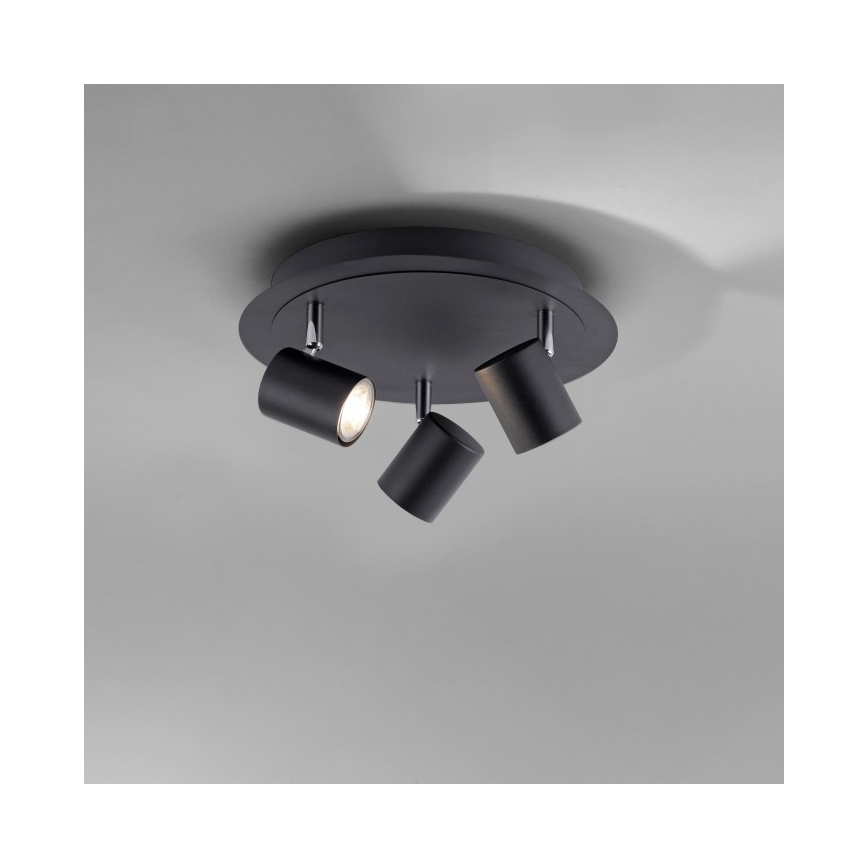 Leuchten Direkt 11943-13 - Foco LED TARIK 3xGU10/5W/230V antracita