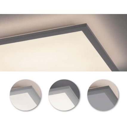 Leuchten Direkt 12201-16 - Plafón LED FLAT LED/22W/230V