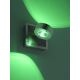Leuchten Direkt 12471-55 -LED RGBW Foco de pared regulable OPTI LED/6W/230V 2700-5000K + mando a distancia