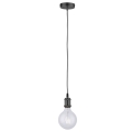 Leuchten Direkt 13570-18 - Lámpara colgante DIY 1xE27/60W/230V negro