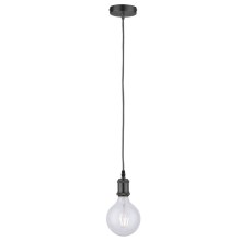 Leuchten Direkt 13570-18 - Lámpara colgante DIY 1xE27/60W/230V negro