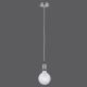 Leuchten Direkt 13570-55 - Lámpara colgante DIY 1xE27/60W/230V cromo mate