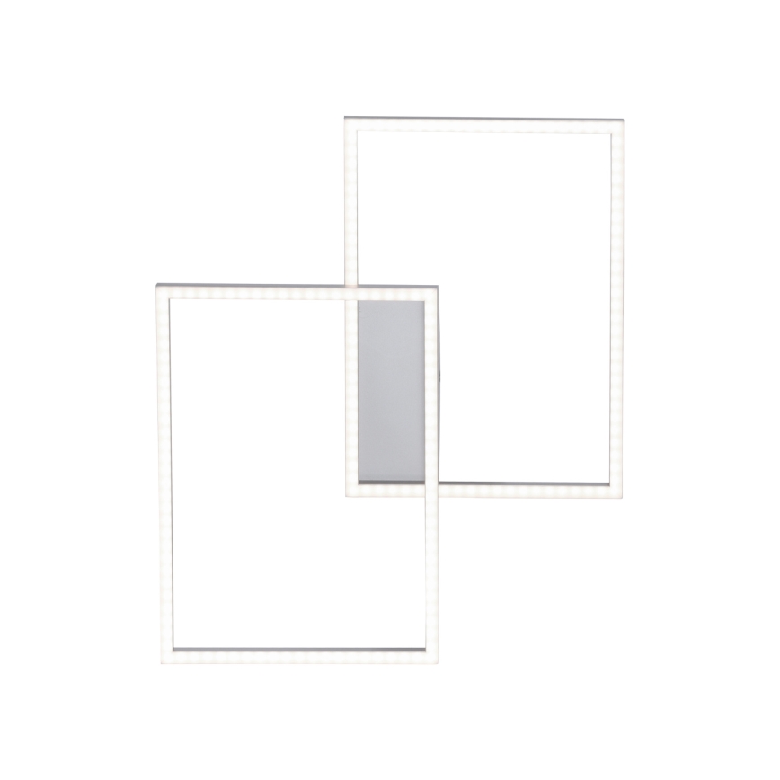 Leuchten Direkt 14017-55 - Plafón LED regulable IVEN 2xLED/20W/230V + mando a distancia