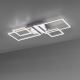 Leuchten Direkt 14030-55 - Lámpara de suspensión LED IVEN 2xLED/12W/230V + 2xLED/5,5W