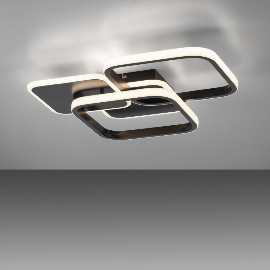 Leuchten Direkt 14117-18 - Plafón LED SEVENT LED/36W/230V negro
