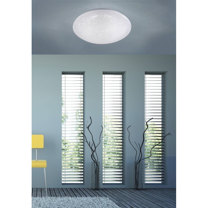 Leuchten Direkt 14122-16 - Plafón LED para baño con sensor SKYLER LED/12W/230V IP44