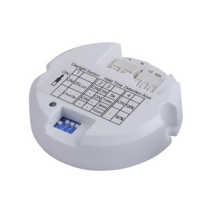 Leuchten Direkt 14122-16 - Plafón LED para baño con sensor SKYLER LED/12W/230V IP44