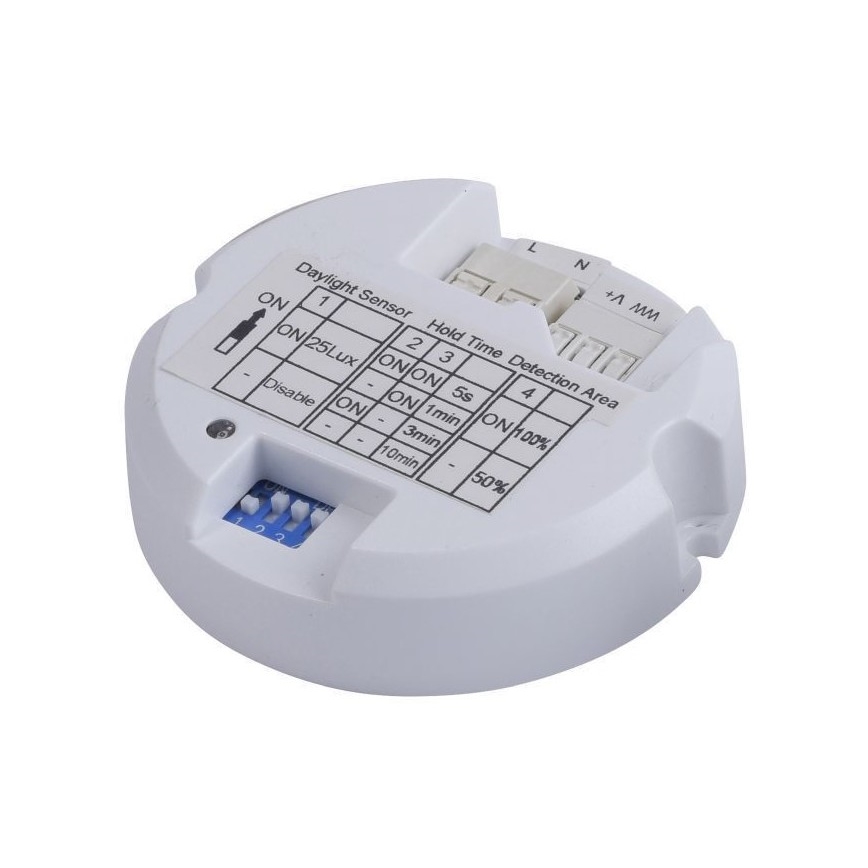 Leuchten Direkt 14122-16 - Plafón LED para baño con sensor SKYLER LED/12W/230V IP44