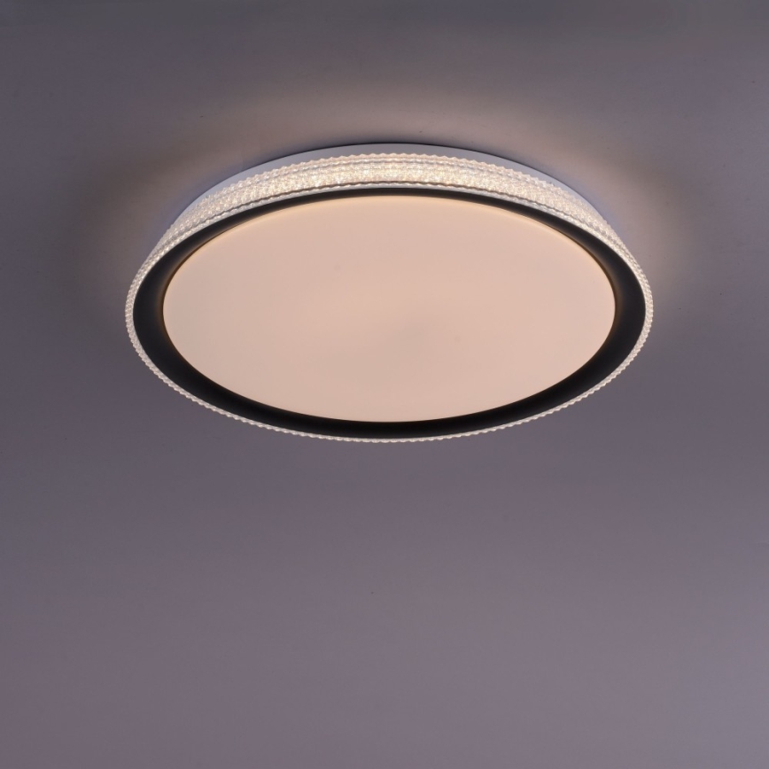 Leuchten Direkt 14339-21 - Plafón LED RGB regulable KARI LED/37W/230V Tuya 2700-5000K + mando a distancia