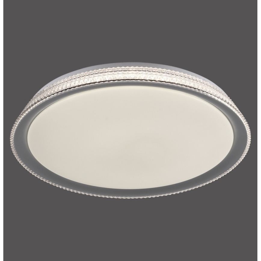 Leuchten Direkt 14339-21 - Plafón LED RGB regulable KARI LED/37W/230V Tuya 2700-5000K + mando a distancia