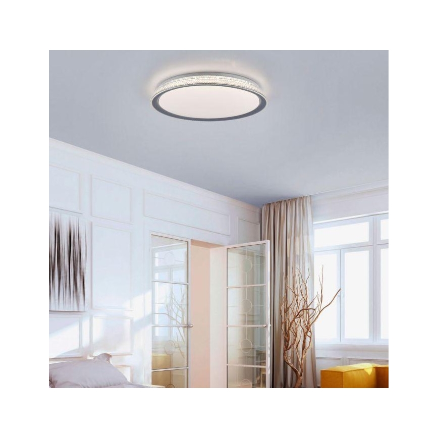 Leuchten Direkt 14359-21 - Plafón LED regulable KARI LED/36W/230V