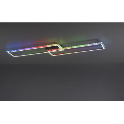 Leuchten Direkt 14635-55 - Plafón LED RGB regulable FELIX LED/34,5W/230V